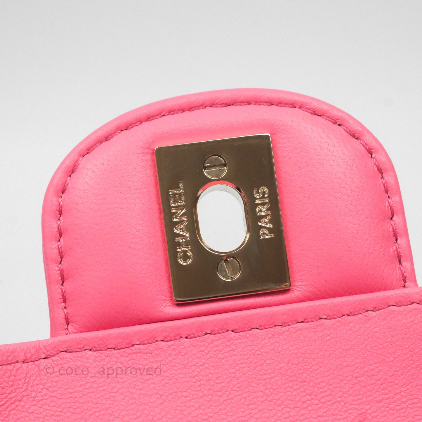 Chanel Large Heart Bag Pink Lambskin Gold Hardware 22S