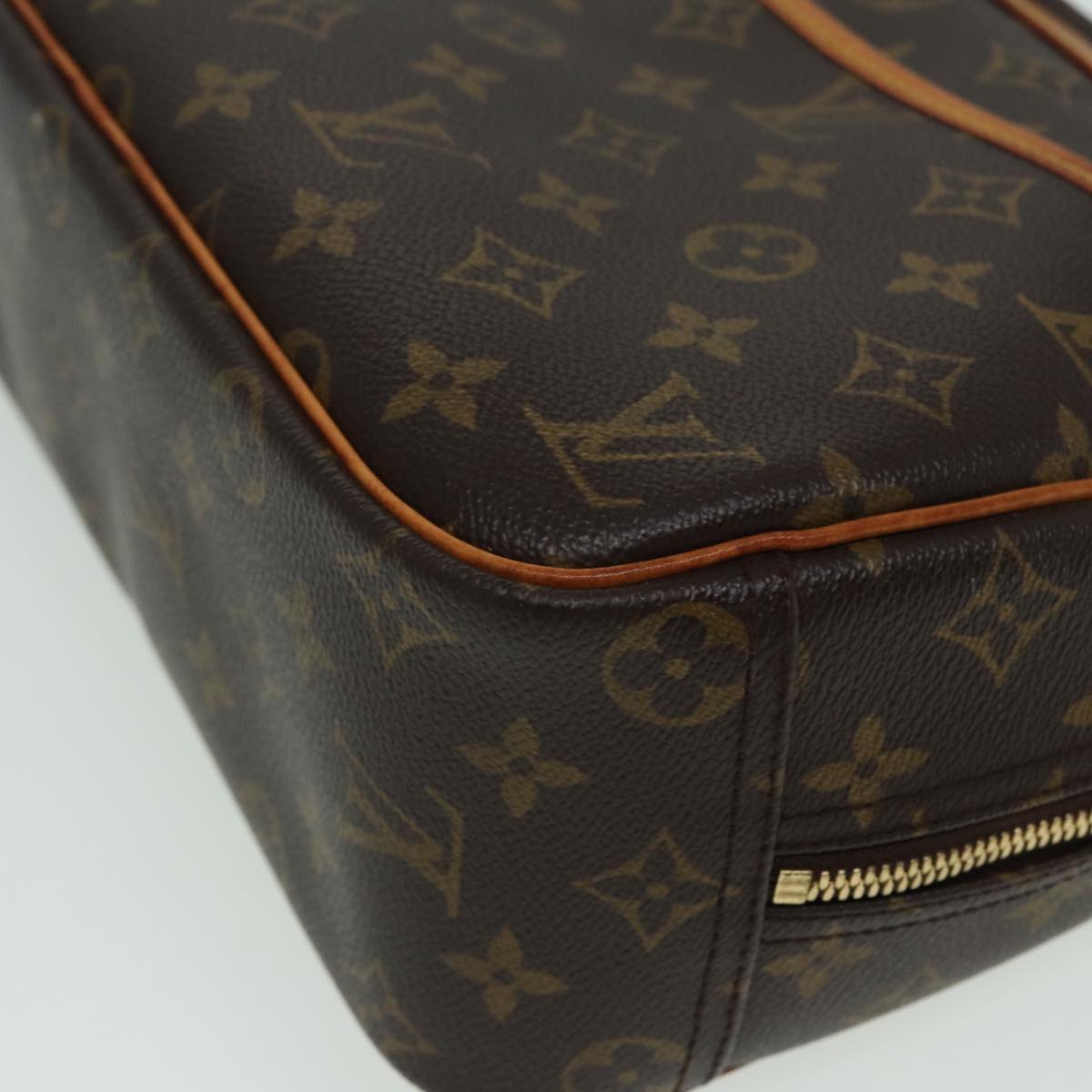 LOUIS VUITTON Monogram Trouville Hand Bag M42228 LV 83258