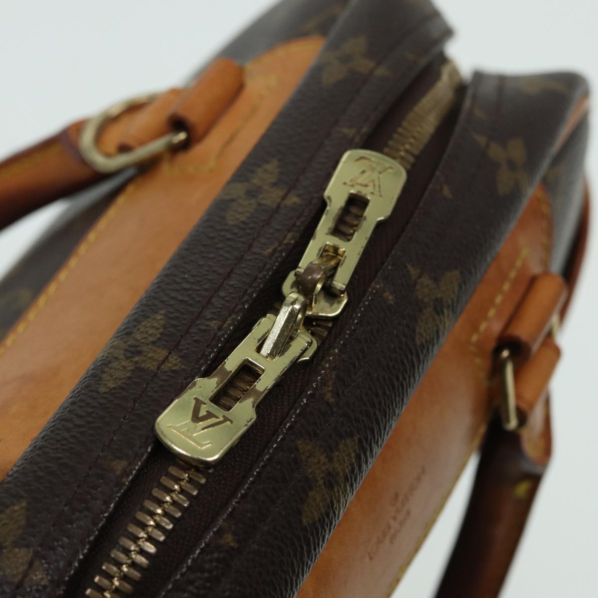 LOUIS VUITTON Monogram Trouville Hand Bag M42228 LV 83258