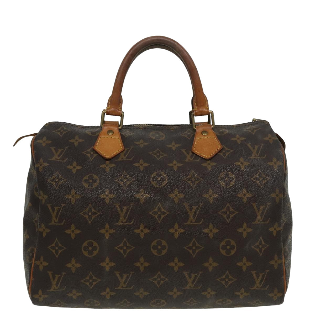 LOUIS VUITTON Monogram Speedy 30 Hand Bag M41526 LV 83267