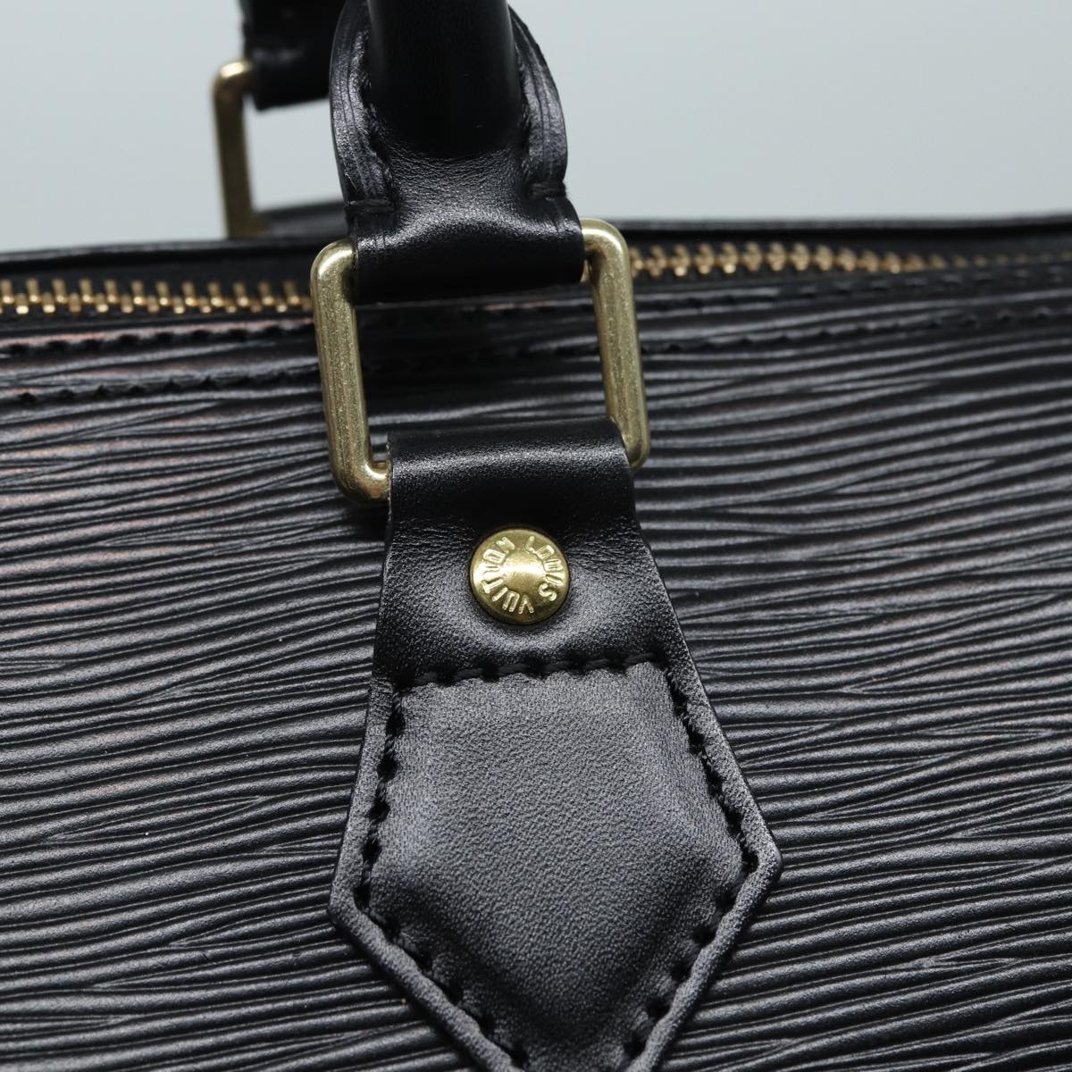 LOUIS VUITTON Epi Speedy 35 Hand Bag Black M42992 LV 83272