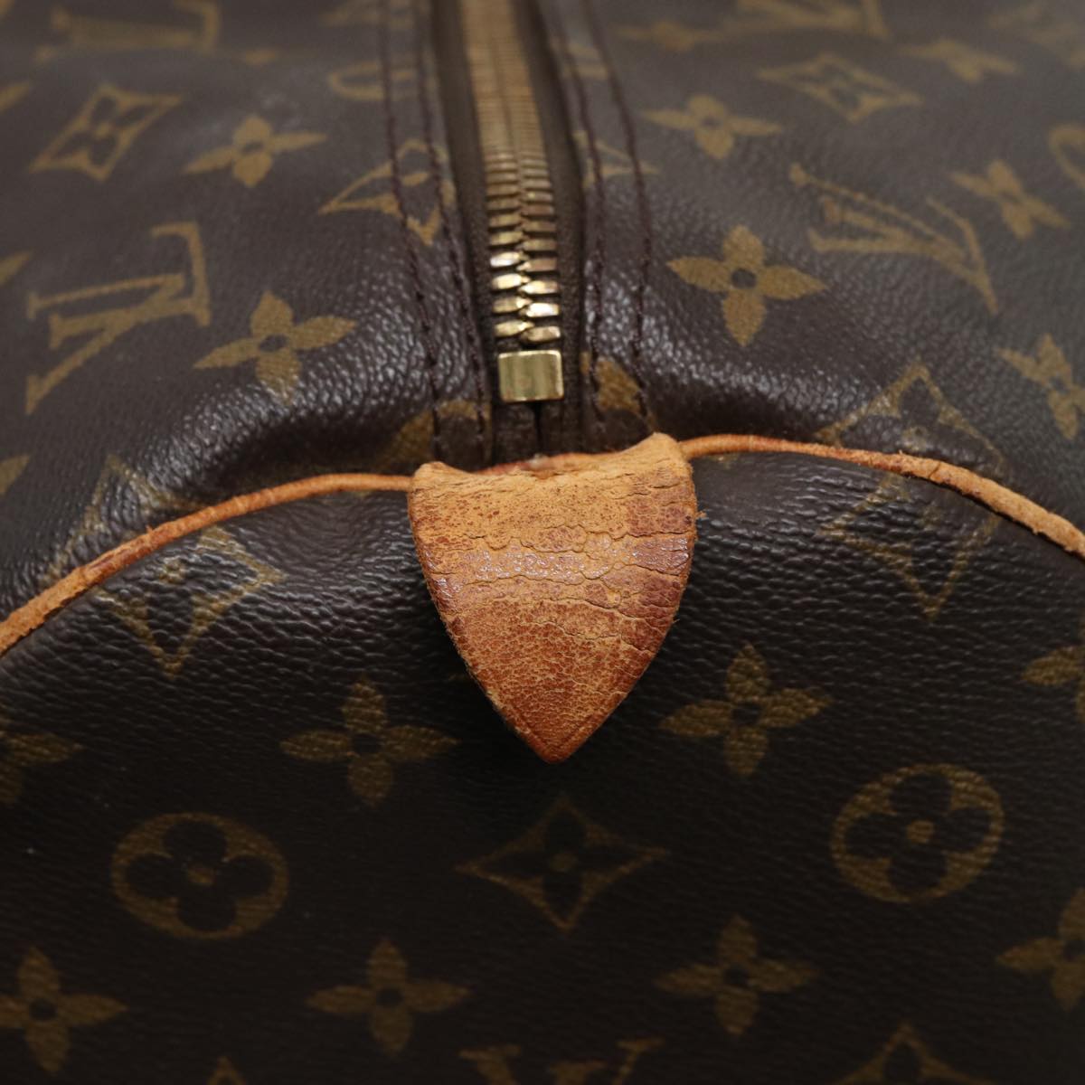 LOUIS VUITTON Monogram Keepall 55 Boston Bag M41424 LV 83281