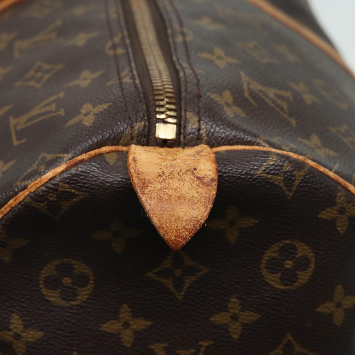LOUIS VUITTON Monogram Keepall 55 Boston Bag M41424 LV 83281