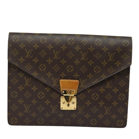 Louis Vuitton Porte Document Senateur  Canvas Briefcase Bag ()