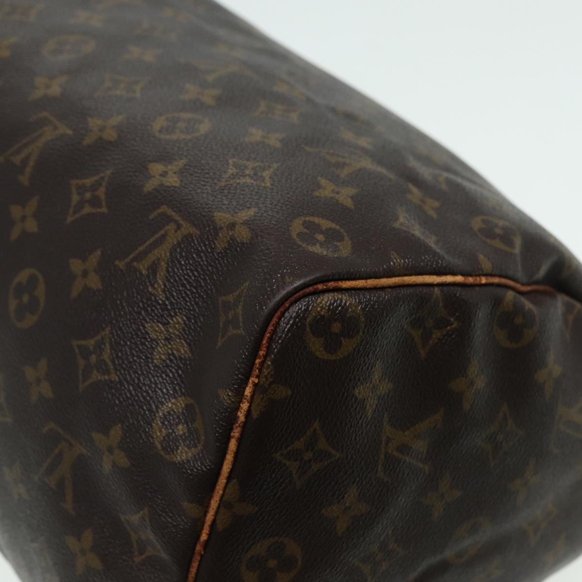 LOUIS VUITTON Monogram Speedy 35 Hand Bag M41524 LV 83321