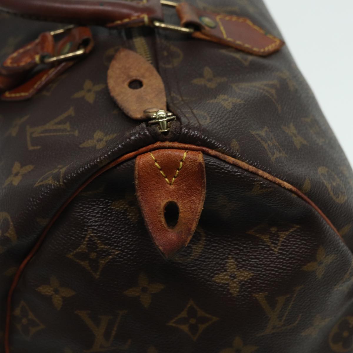LOUIS VUITTON Monogram Speedy 35 Hand Bag M41524 LV 83321