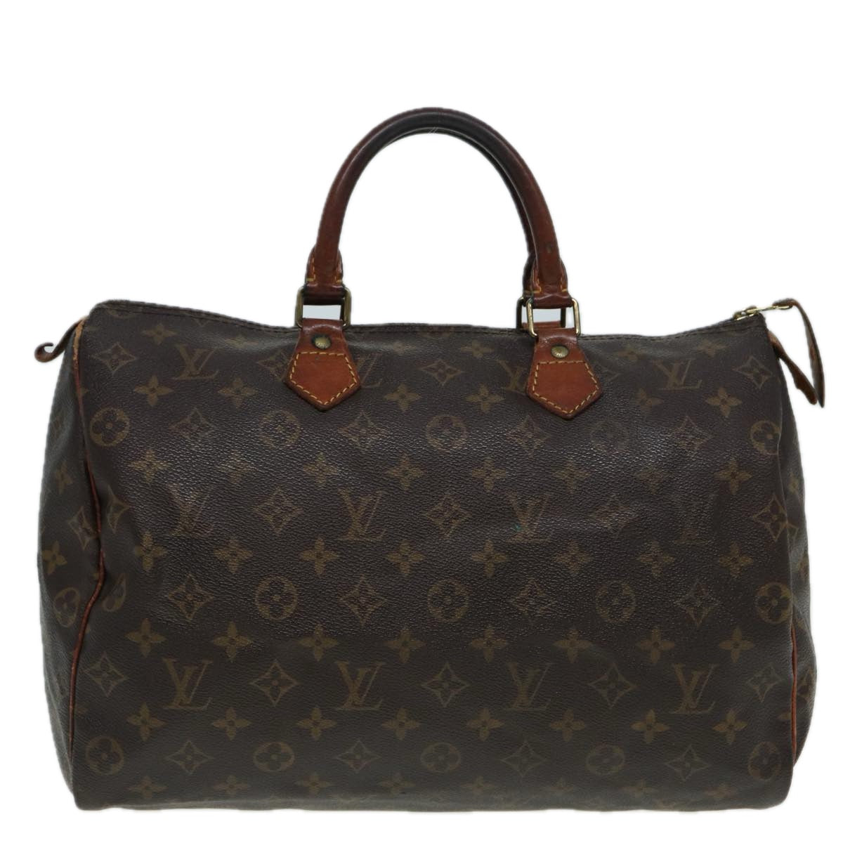 LOUIS VUITTON Monogram Speedy 35 Hand Bag M41524 LV 83321