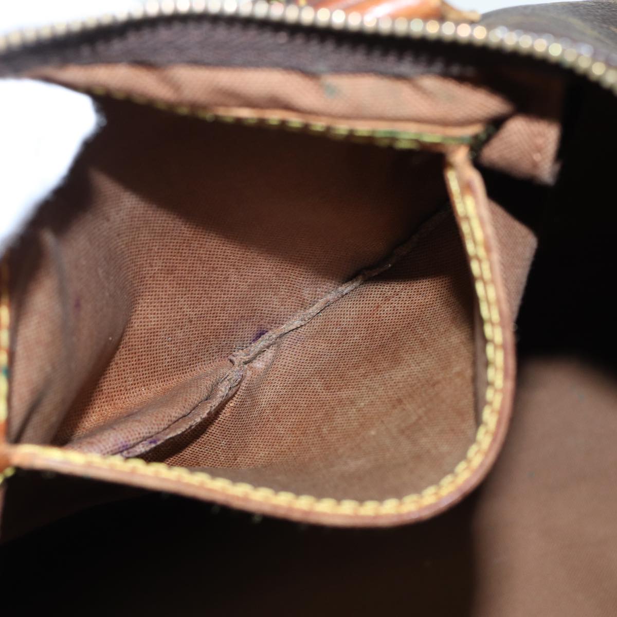 LOUIS VUITTON Monogram Speedy 35 Hand Bag M41524 LV 83321