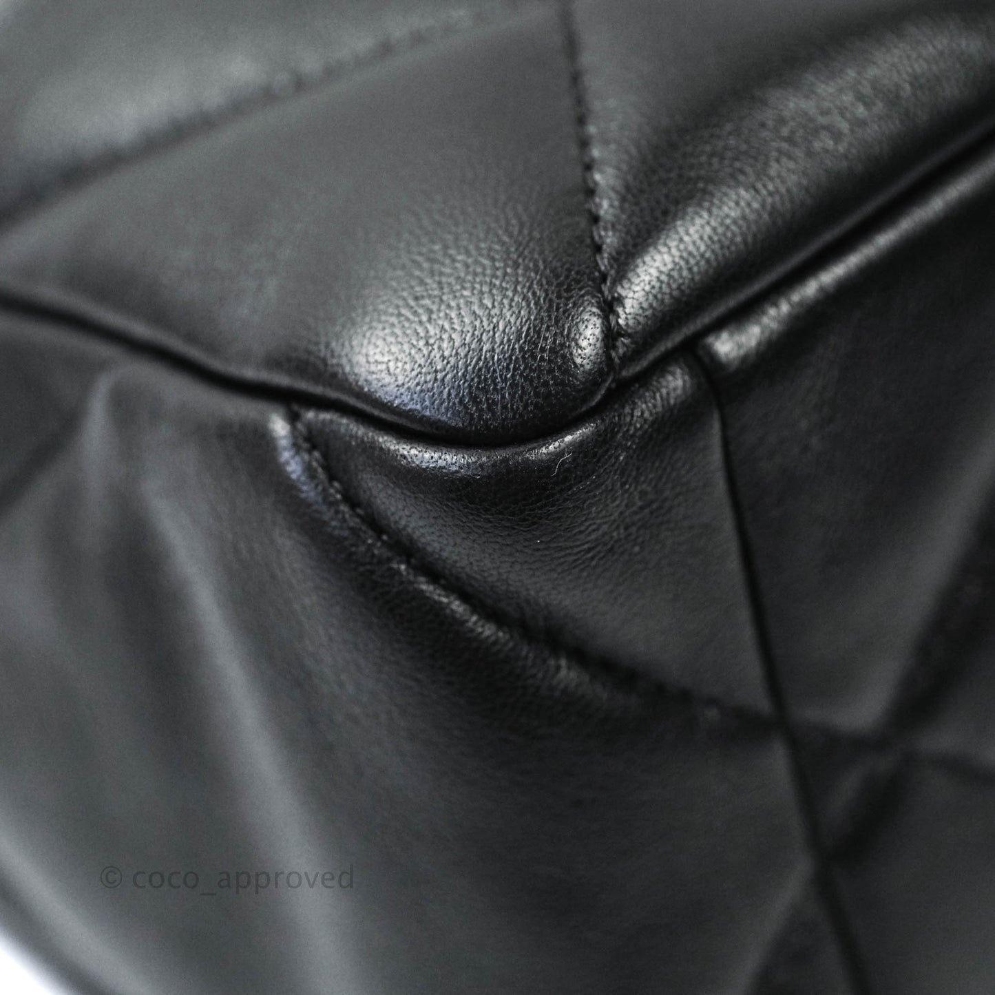 Chanel 19 Medium Black Mixed Hardware Goatskin