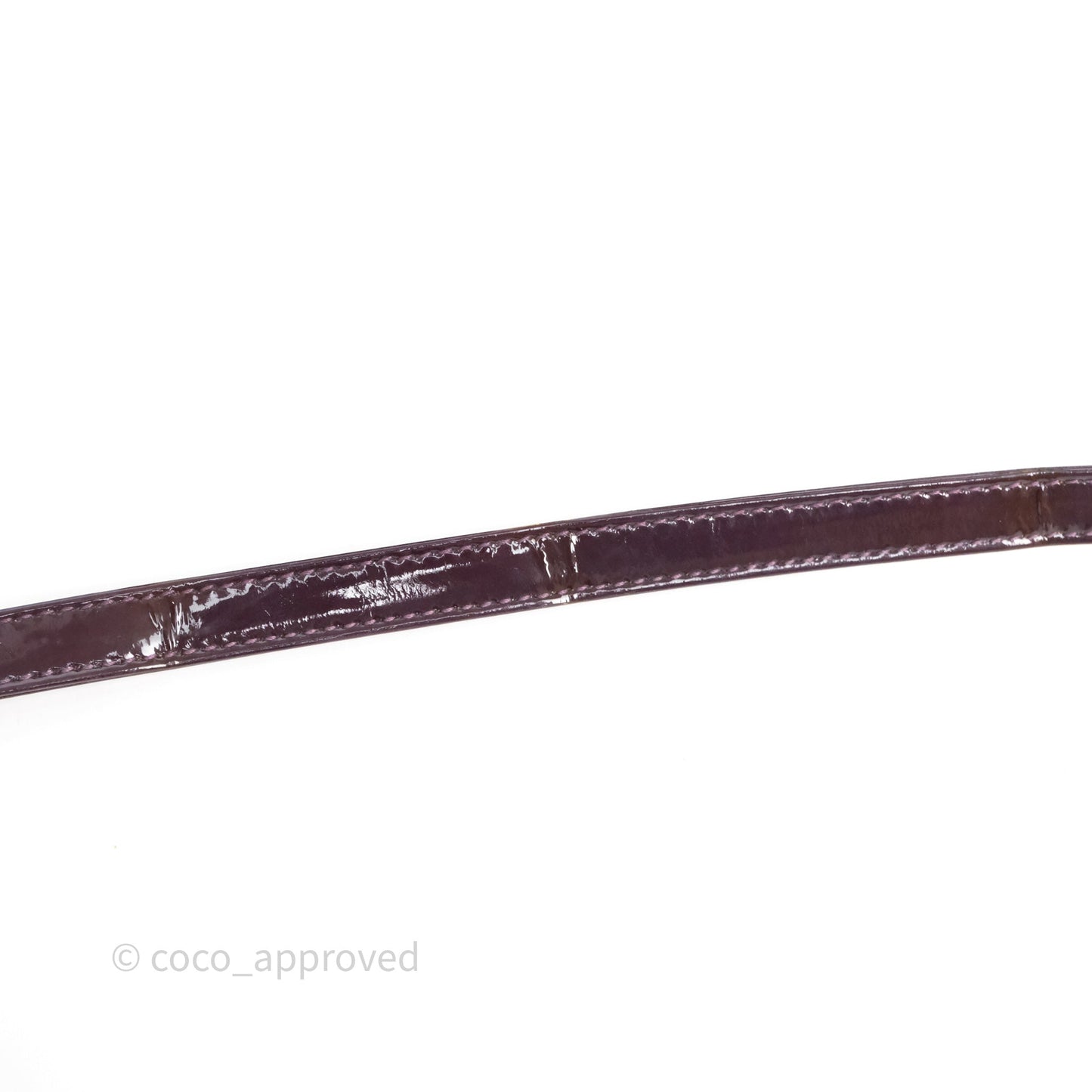 Christian Dior Medium Lady Dior Burgundy Patent Silver Hardware