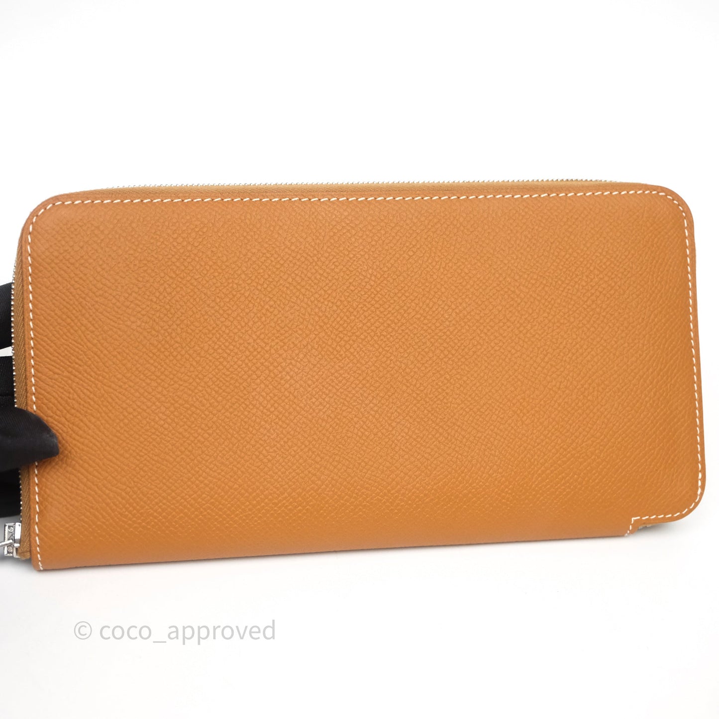 Hermès Silk In Classique Long Wallet Gold Epsom