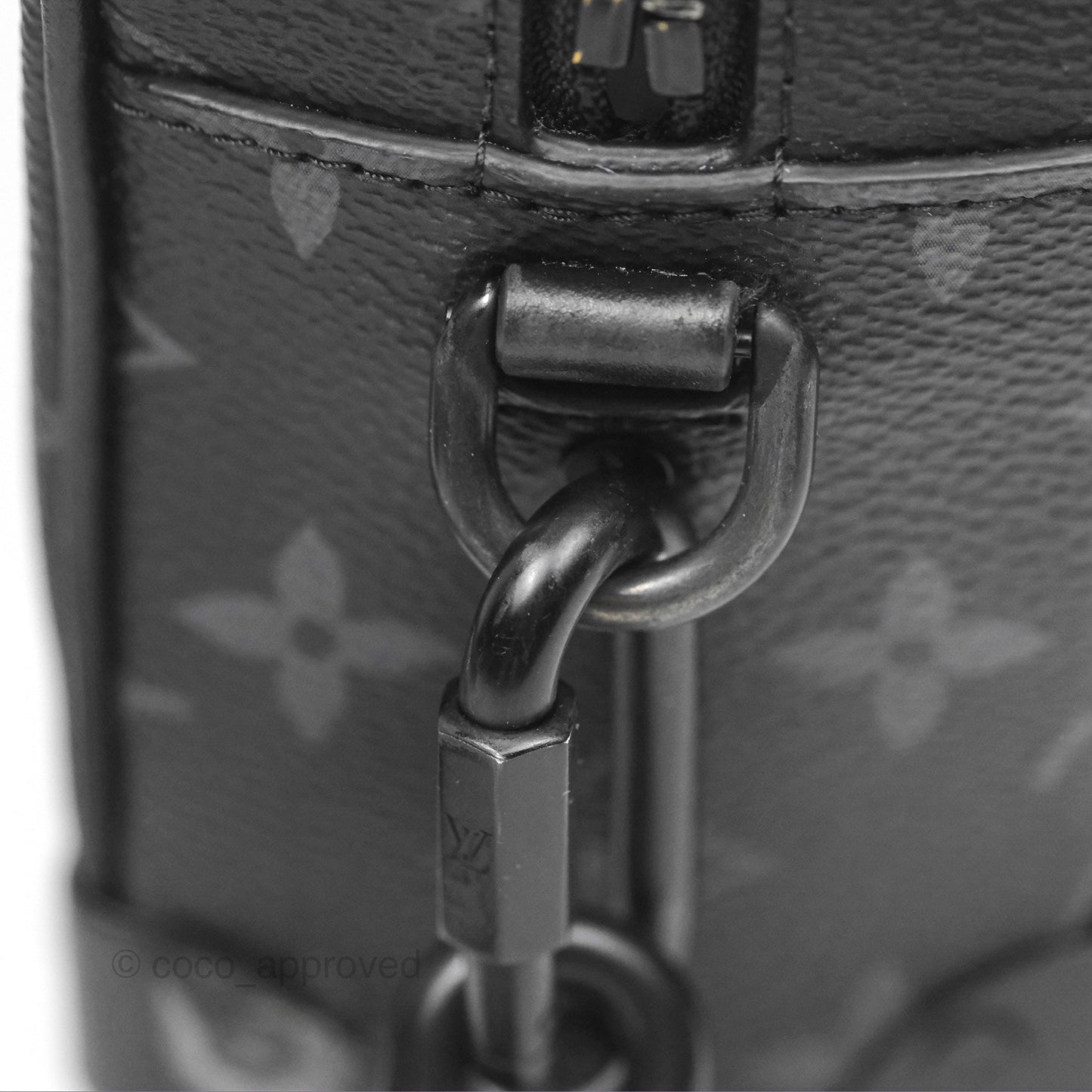 Louis Vuitton Mini Soft Trunk Monogram Eclipse Canvas