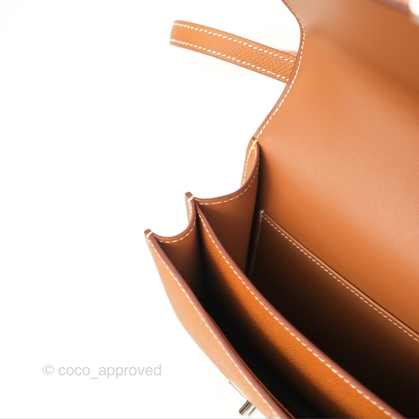 Hermès Constance Mini 18 with Mirror Gold Epsom Palladium Hardware