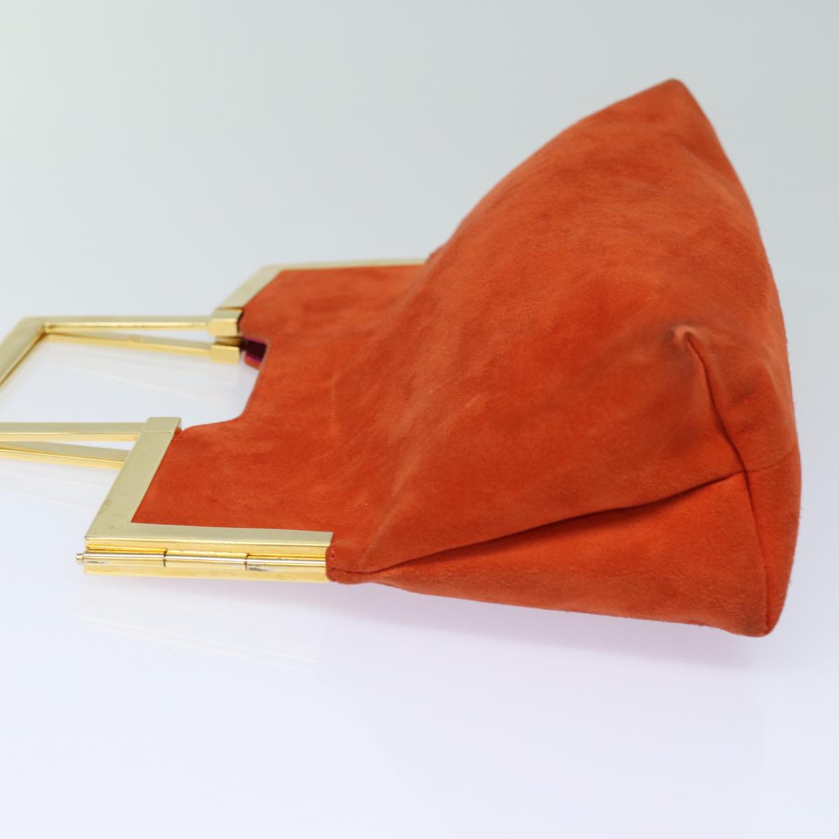 Luxury FendiHand Bag Suede Orange83492