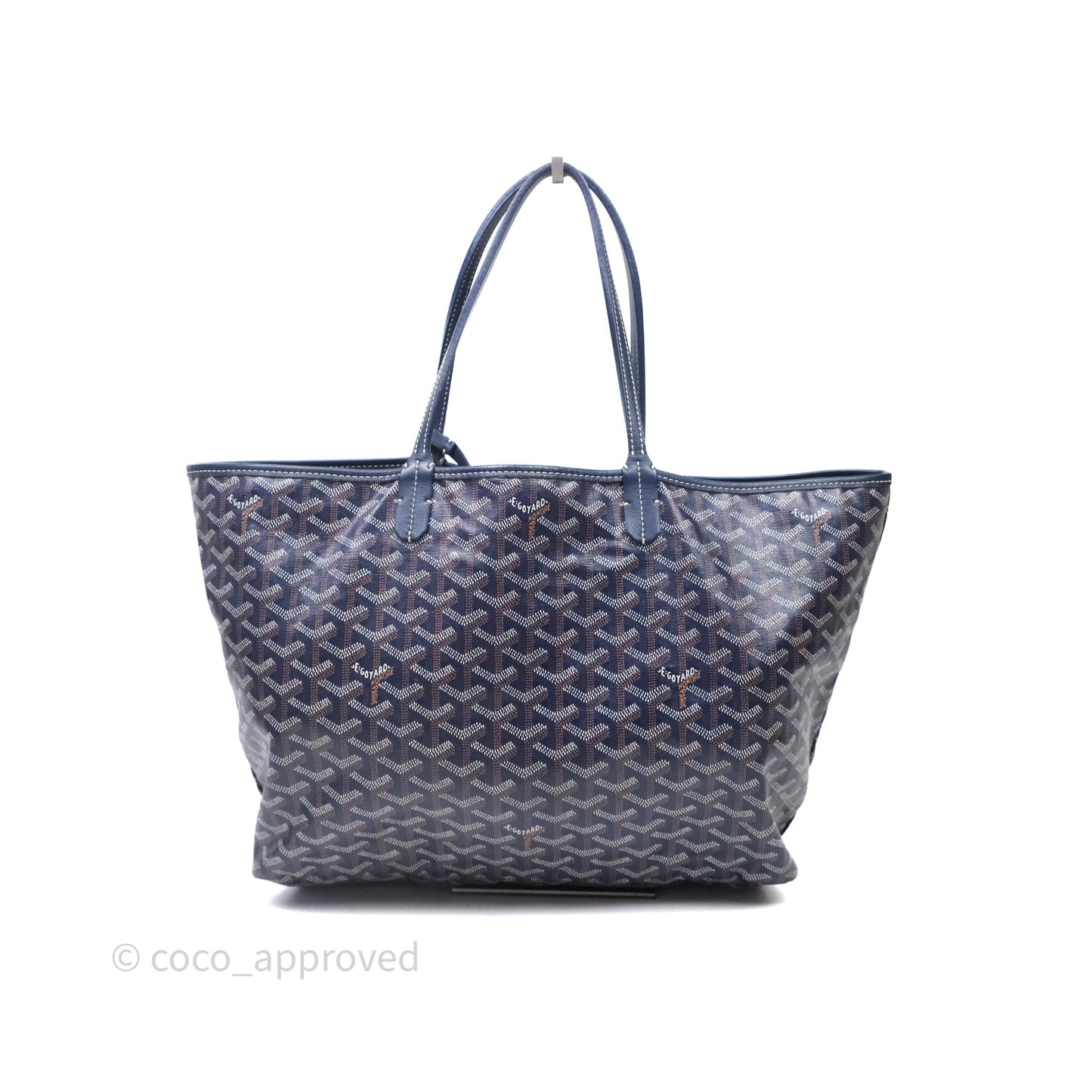 Goyard St Louis Tote PM Navy