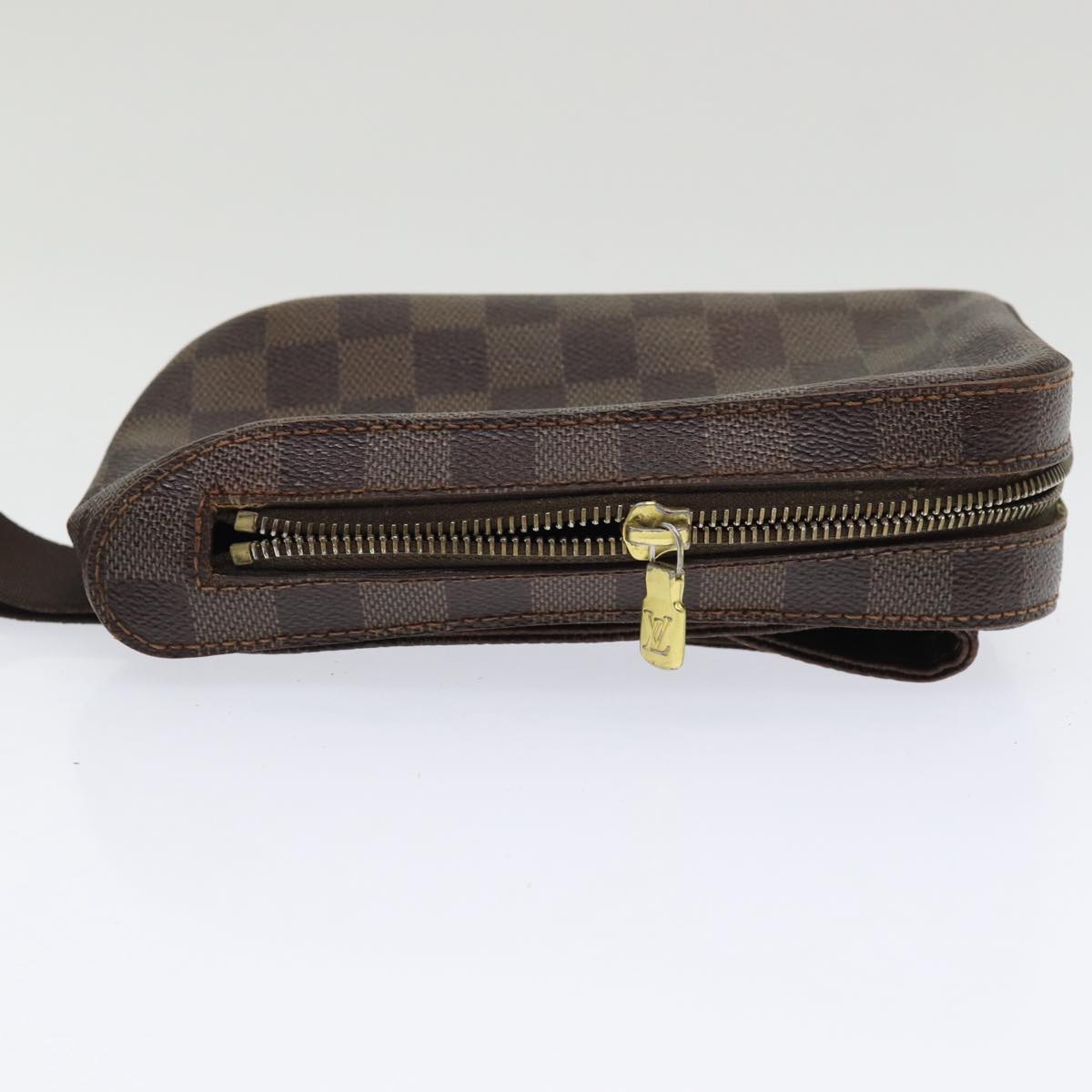 LOUIS VUITTON Damier Ebene Geronimos Shoulder Bag N51994 LV 83522