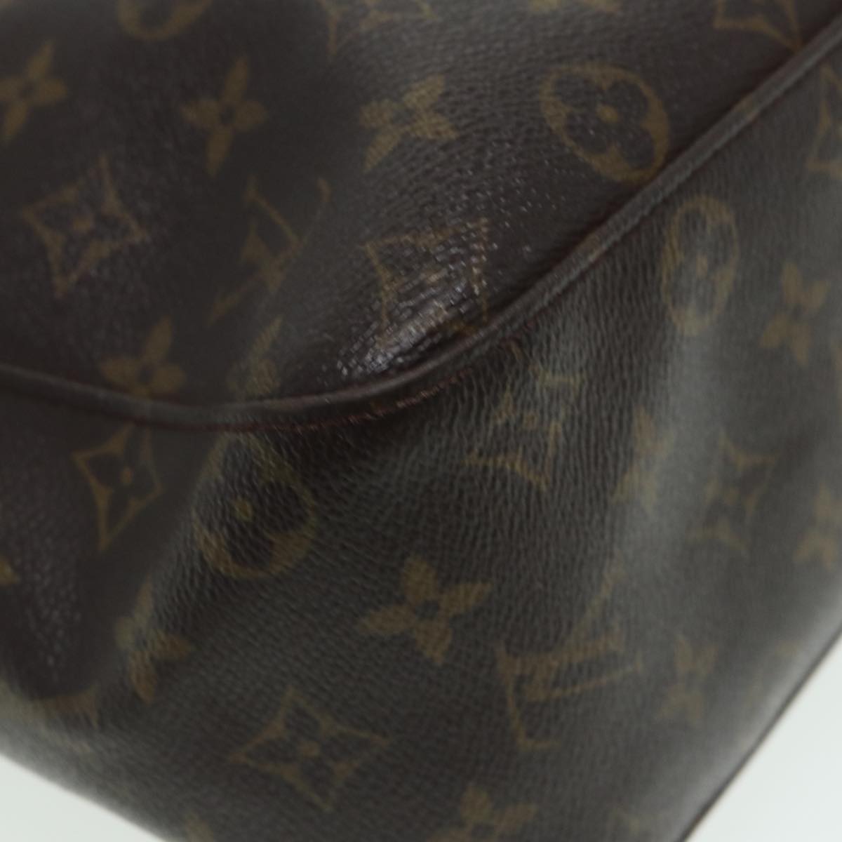 LOUIS VUITTON Monogram Looping GM Shoulder Bag M51145 LV 83530