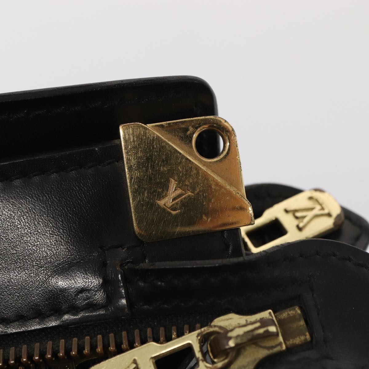 LOUIS VUITTON Epi Angian Shoulder Bag 2way Black M52112 LV 83533