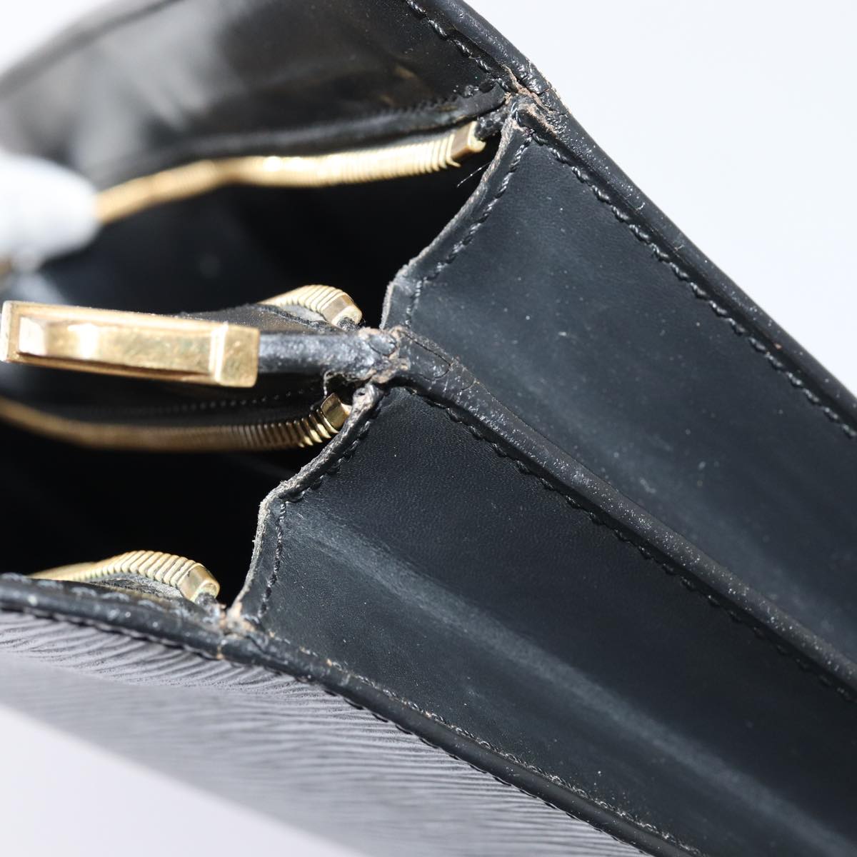 LOUIS VUITTON Epi Angian Shoulder Bag 2way Black M52112 LV 83533
