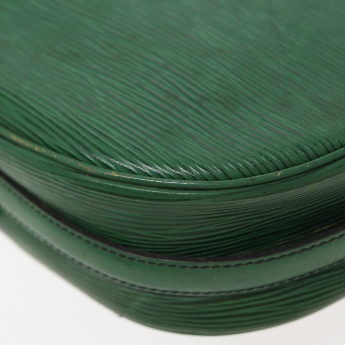 LOUIS VUITTON Epi Jeune Fille MM Shoulder Bag Green M52154 LV 83535