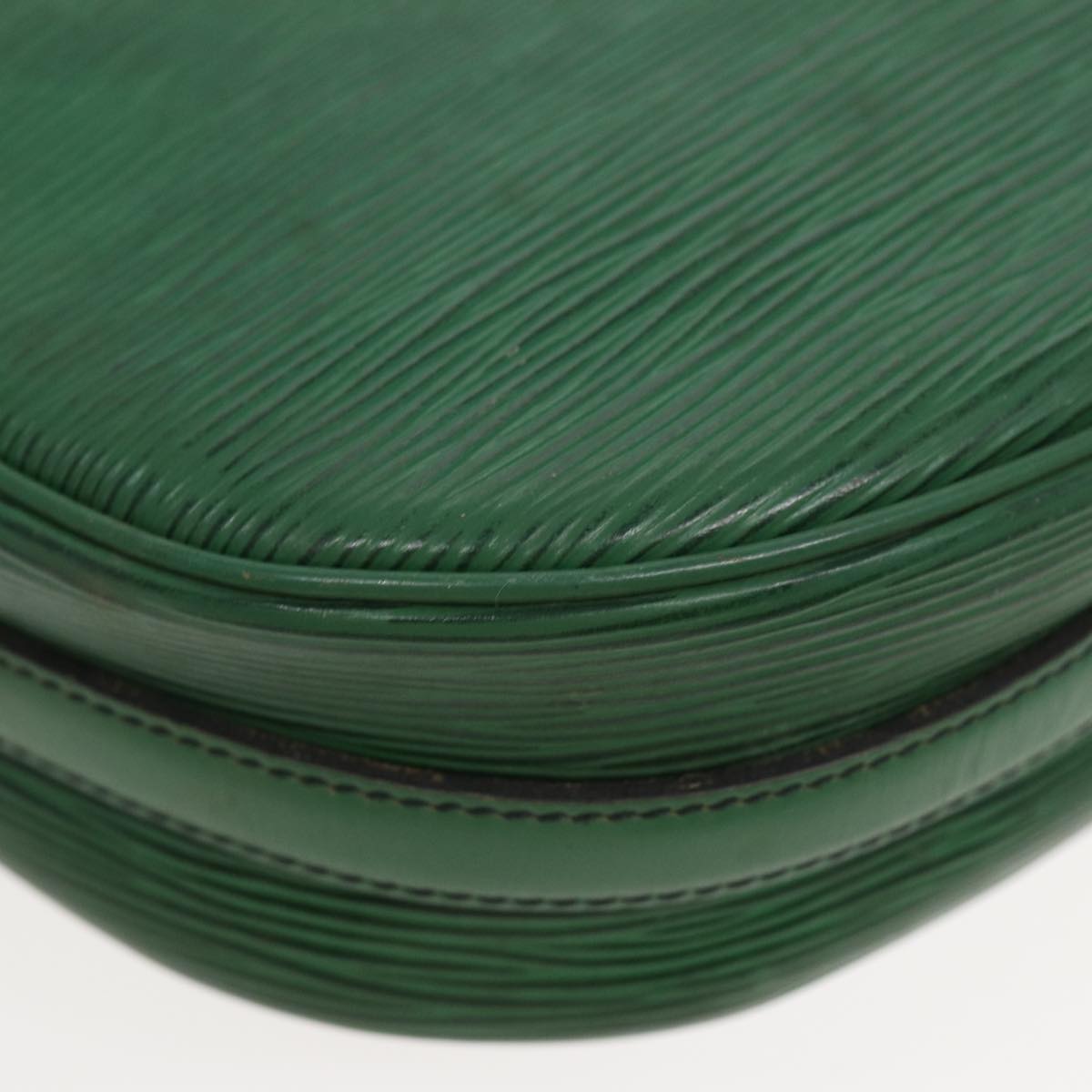 LOUIS VUITTON Epi Jeune Fille MM Shoulder Bag Green M52154 LV 83535