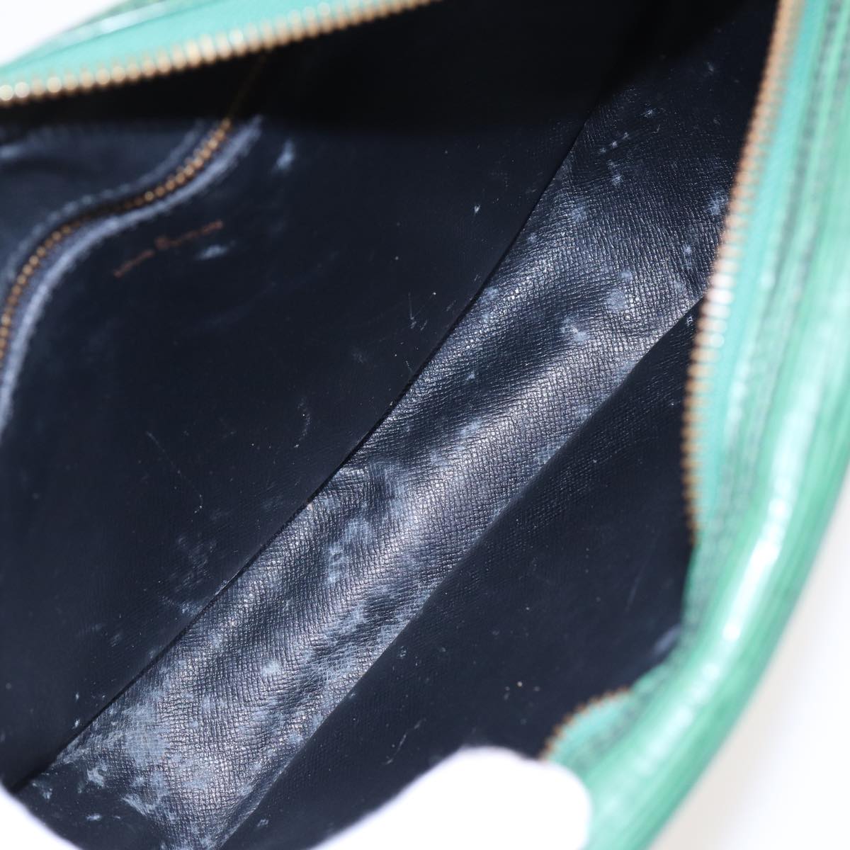 LOUIS VUITTON Epi Jeune Fille MM Shoulder Bag Green M52154 LV 83535