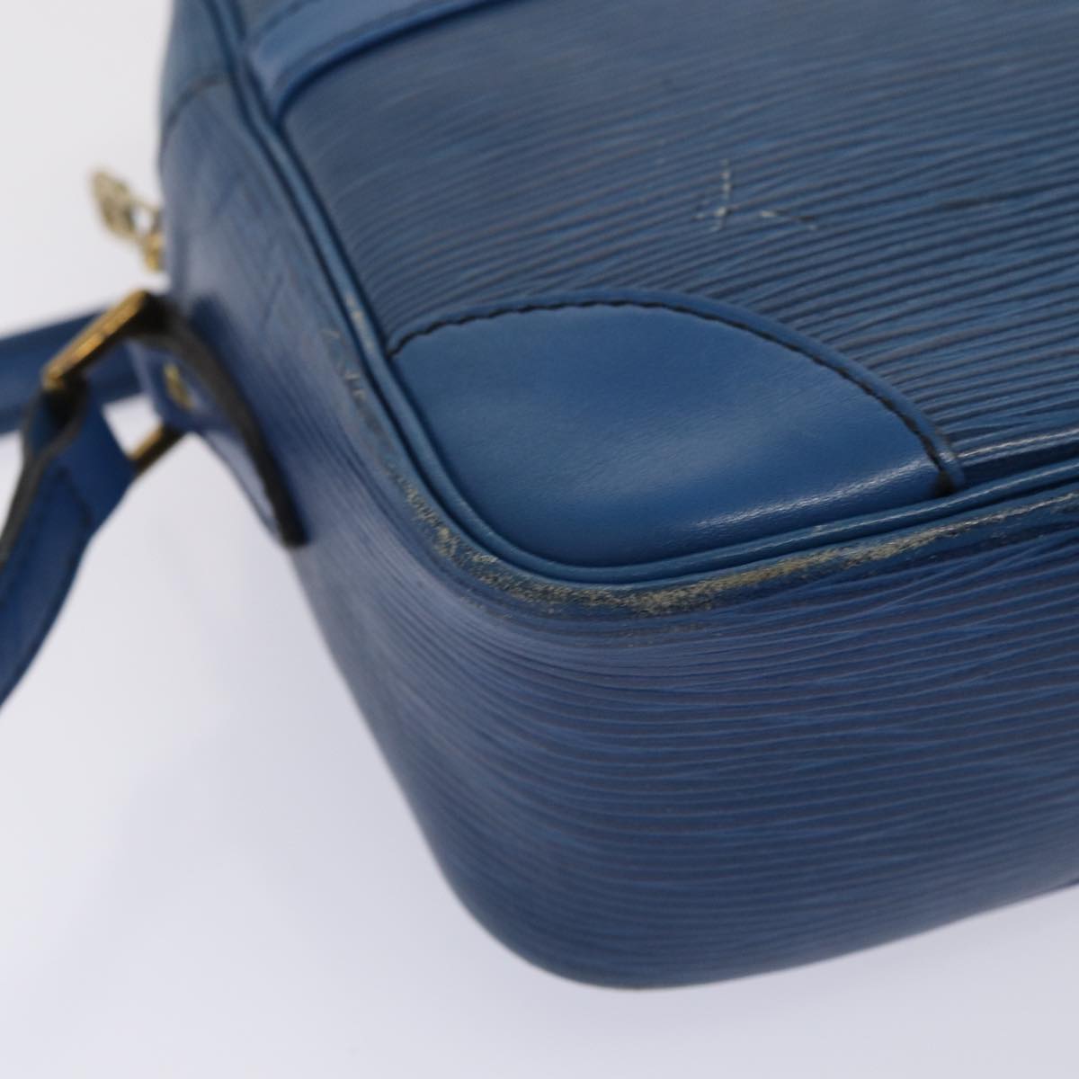 LOUIS VUITTON Epi Trocadero 27 Shoulder Bag Blue M52315 LV 83536