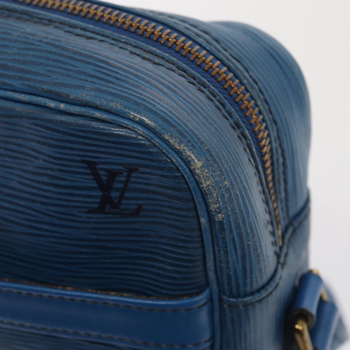 LOUIS VUITTON Epi Trocadero 27 Shoulder Bag Blue M52315 LV 83536