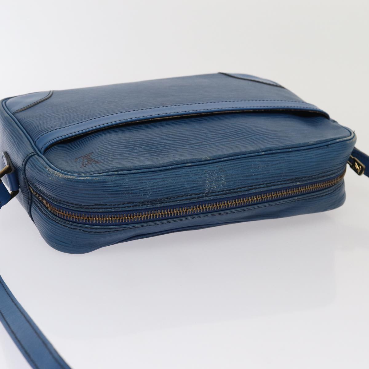 LOUIS VUITTON Epi Trocadero 27 Shoulder Bag Blue M52315 LV 83536