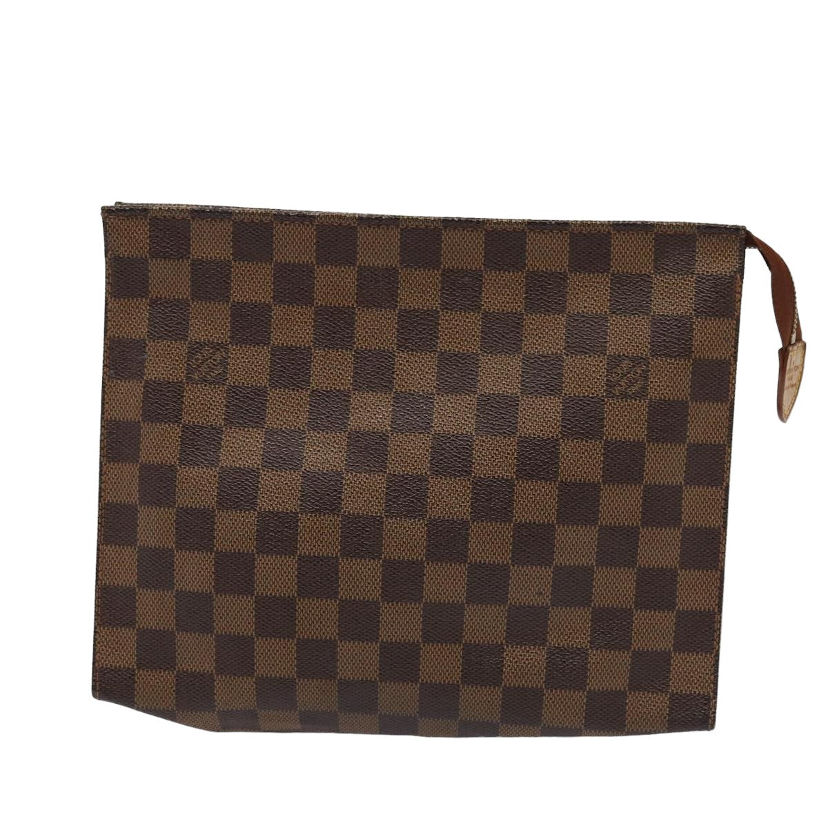 LOUIS VUITTON Damier Ebene Poche Toilette 26 Pouch N47543 LV 83540
