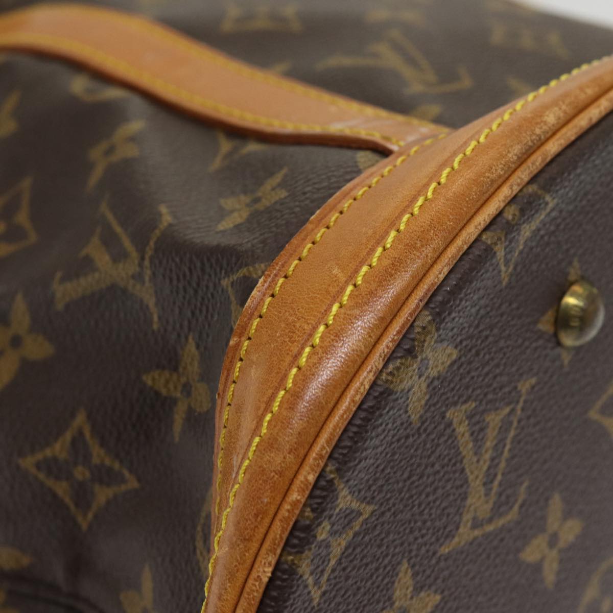 LOUIS VUITTON Monogram Bucket GM Shoulder Bag Vintage M42236 LV 83544