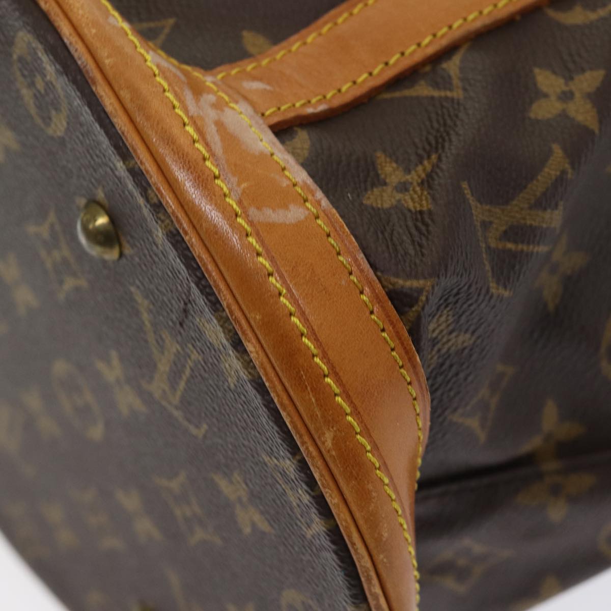 LOUIS VUITTON Monogram Bucket GM Shoulder Bag Vintage M42236 LV 83544