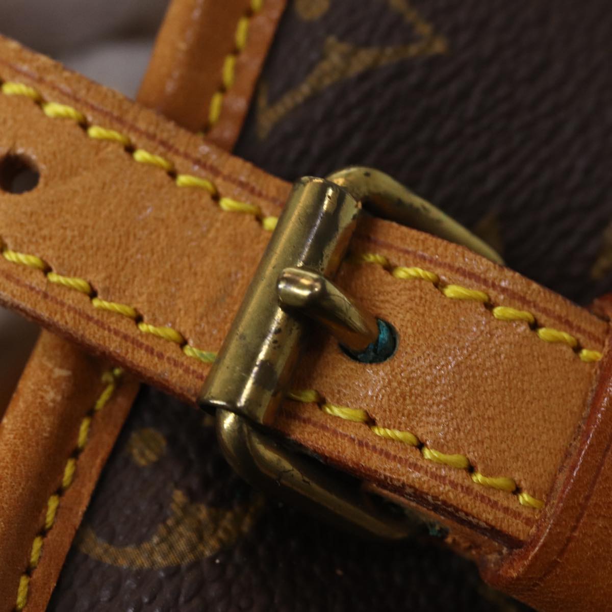 LOUIS VUITTON Monogram Bucket GM Shoulder Bag Vintage M42236 LV 83544