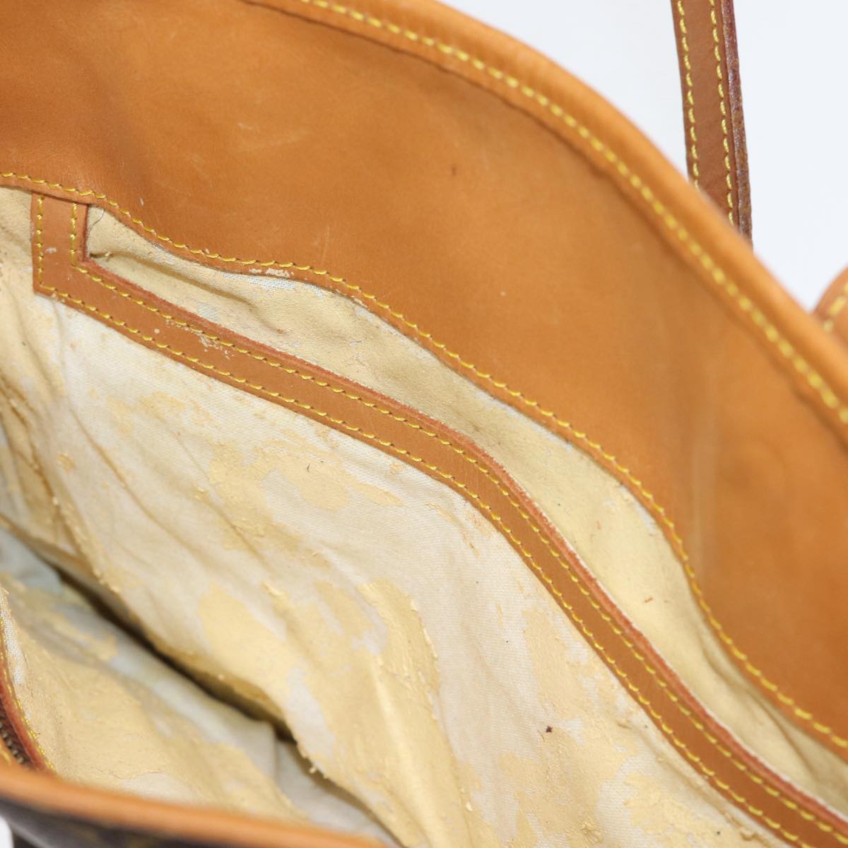 LOUIS VUITTON Monogram Bucket GM Shoulder Bag Vintage M42236 LV 83544