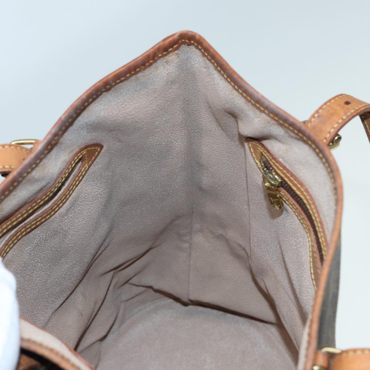 LOUIS VUITTON Monogram Bucket GM Shoulder Bag M42236 LV 83547