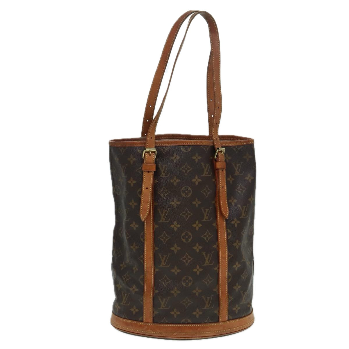 LOUIS VUITTON Monogram Bucket GM Shoulder Bag M42236 LV 83547