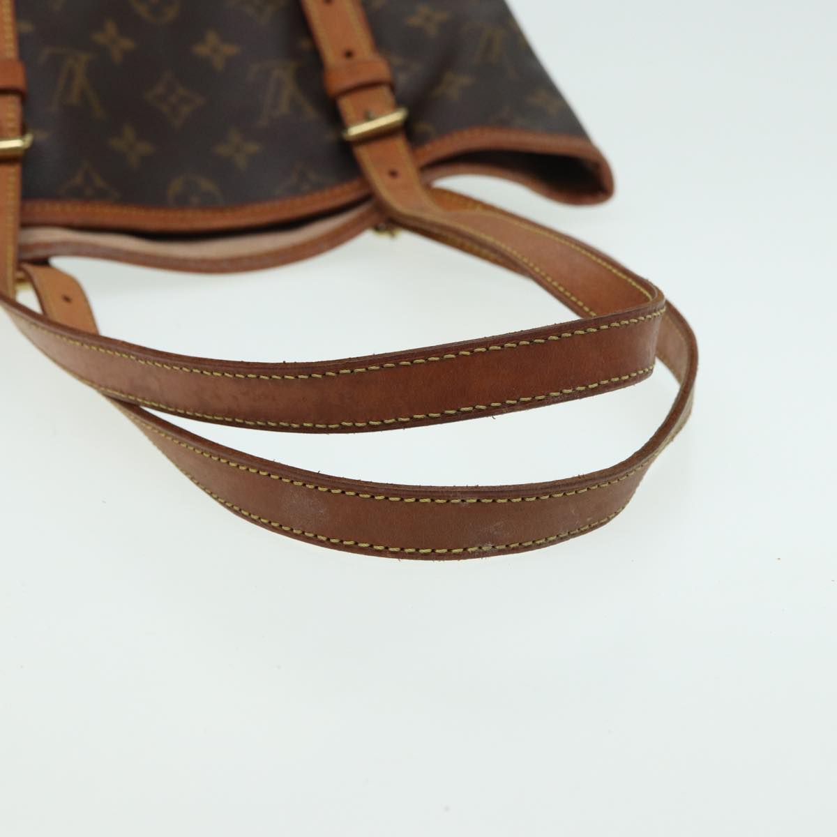 LOUIS VUITTON Monogram Bucket GM Shoulder Bag M42236 LV 83547