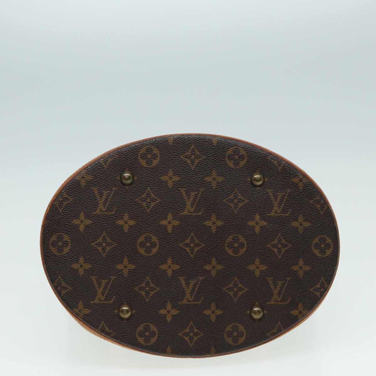 LOUIS VUITTON Monogram Bucket GM Shoulder Bag M42236 LV 83547