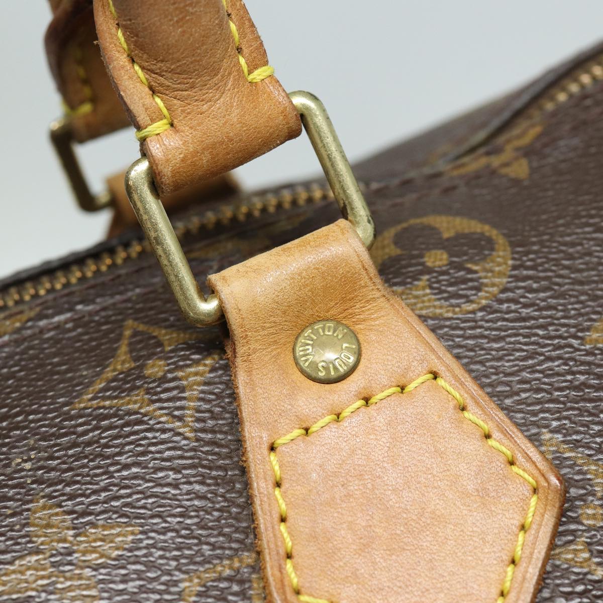 LOUIS VUITTON Monogram Speedy 30 Hand Bag M41526 LV 83555