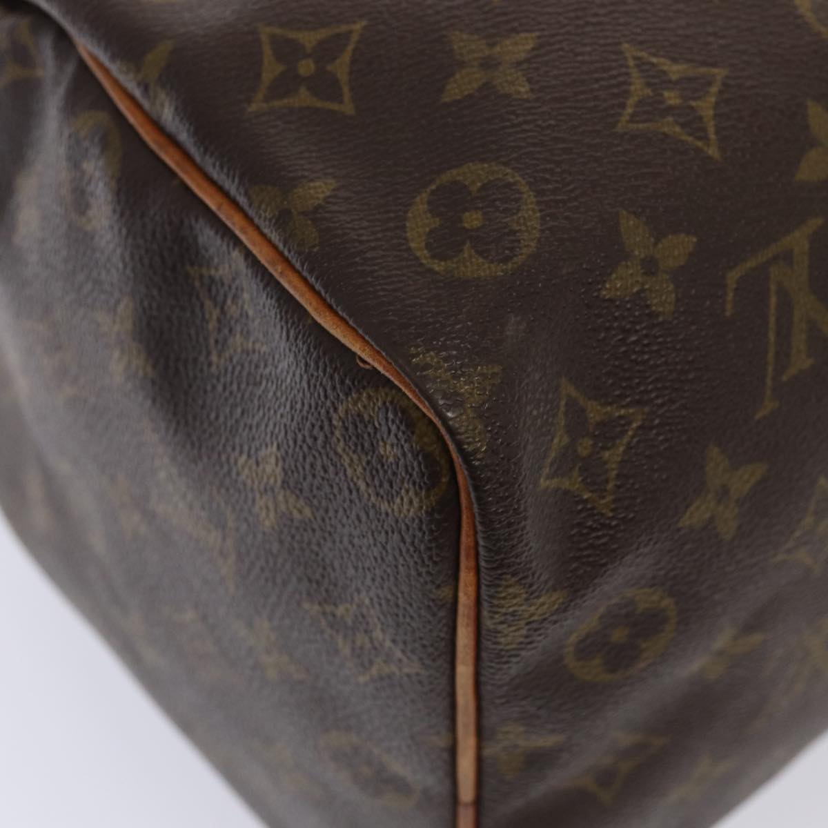 LOUIS VUITTON Monogram Speedy 35 Hand Bag M41524 LV 83556