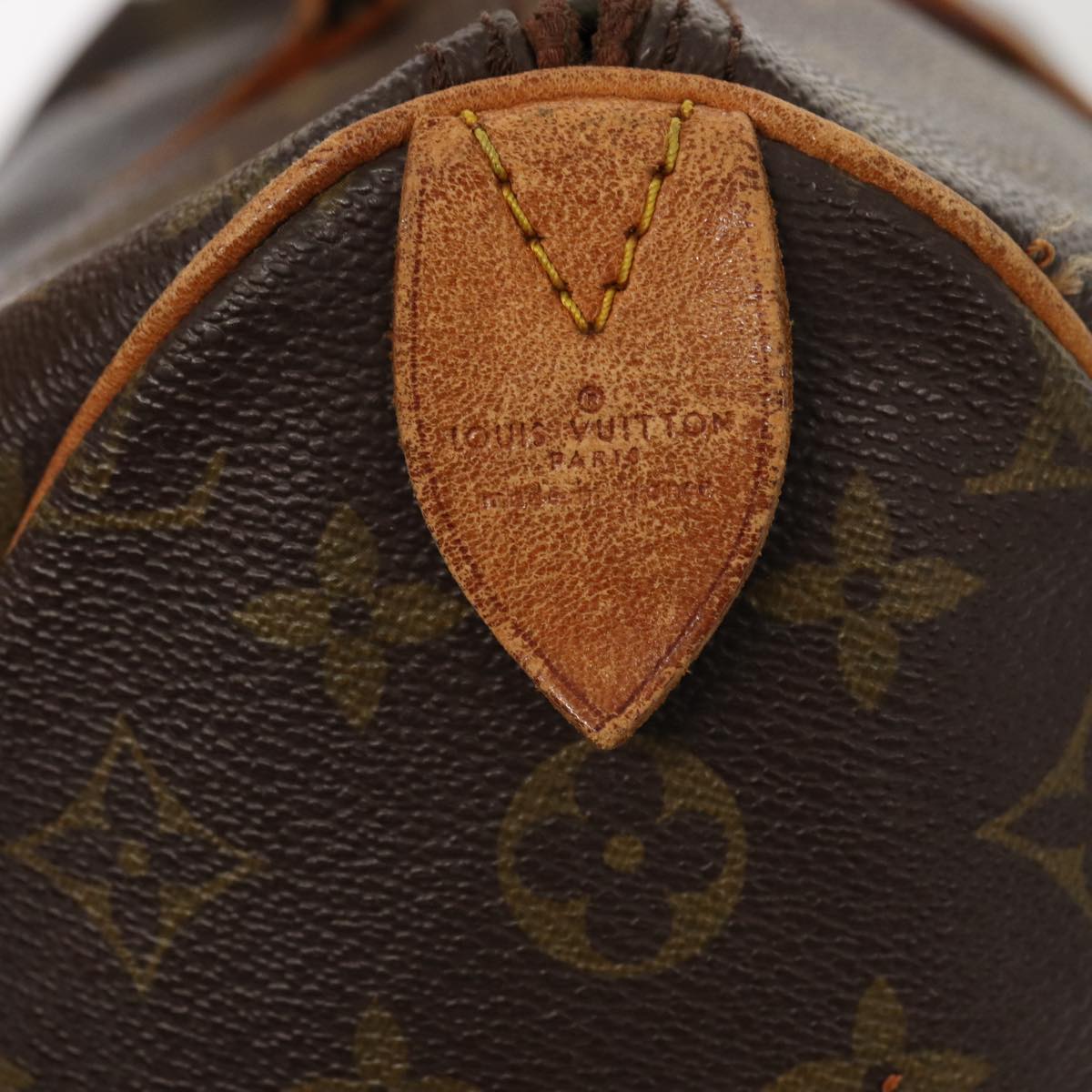 LOUIS VUITTON Monogram Speedy 35 Hand Bag M41524 LV 83556