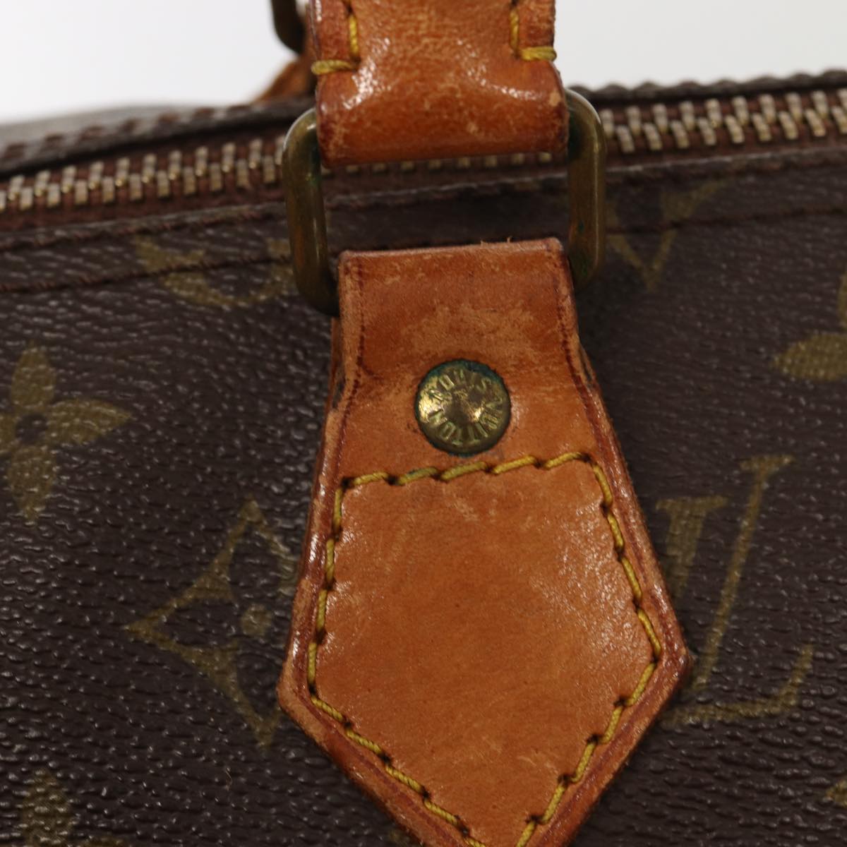 LOUIS VUITTON Monogram Speedy 35 Hand Bag M41524 LV 83556