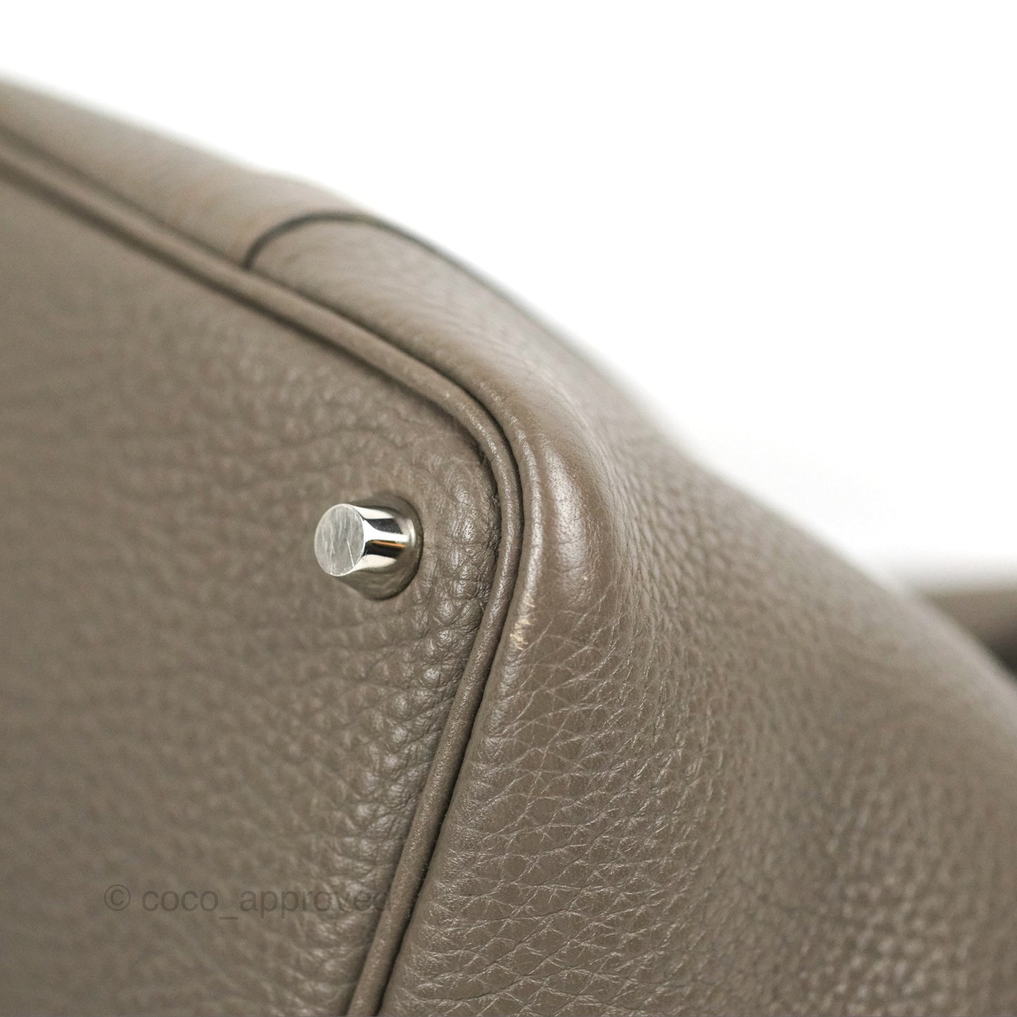 Hermès Picotin Lock 18 Etain Taurillon Clemence Palladium Hardware