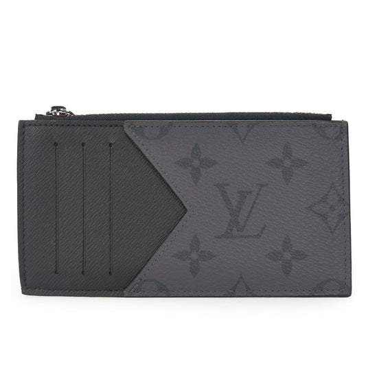 Louis Vuitton Monogram Eclipse Coin Card Holder M69533