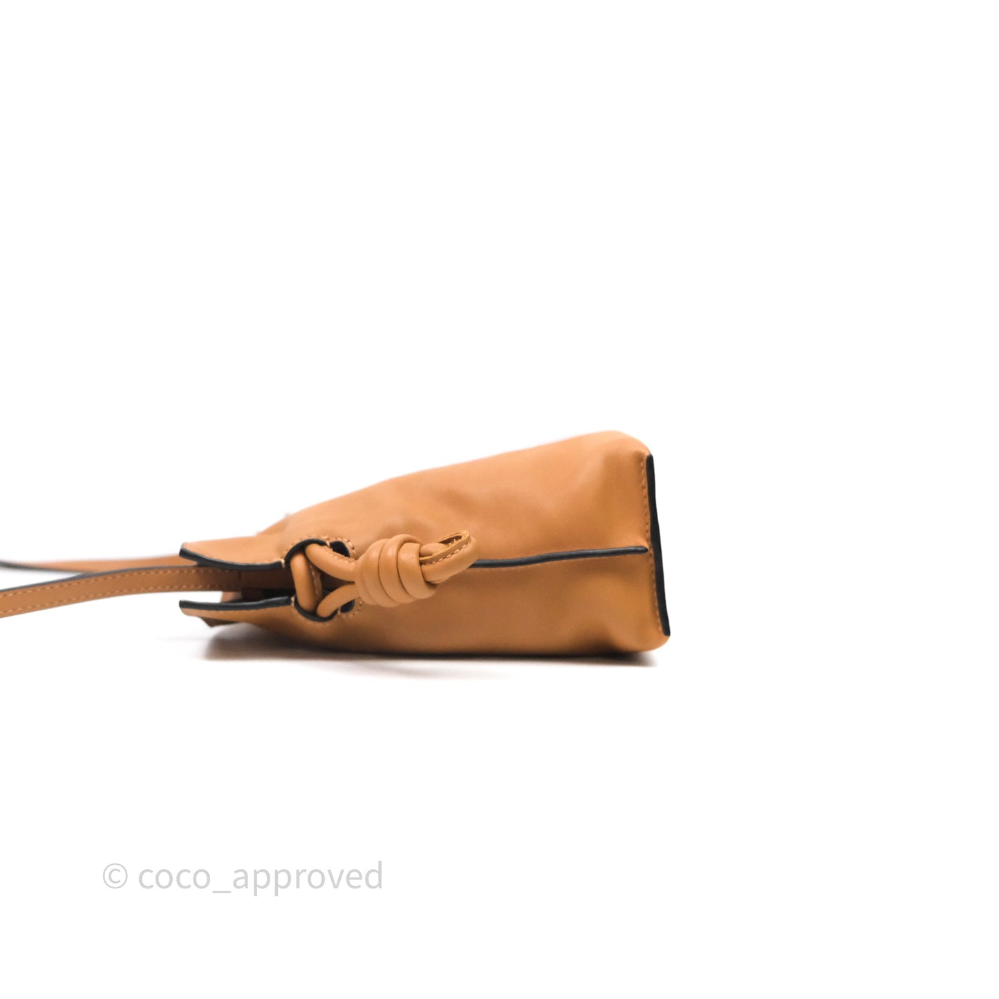 Loewe Flamenco Clutch Mini Bag Gold