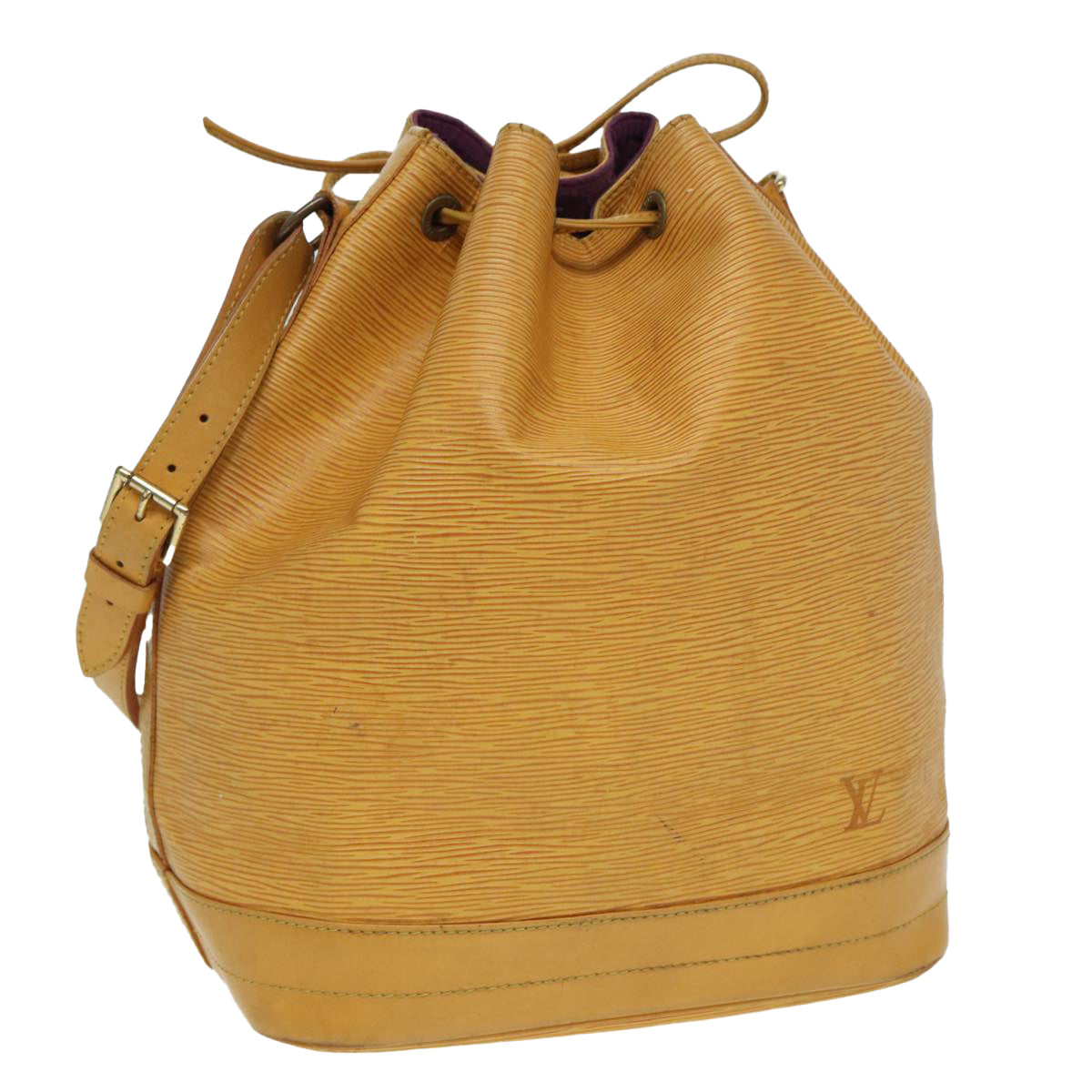 LOUIS VUITTON Epi Noe Shoulder Bag Tassili Yellow M44009 LV 83626