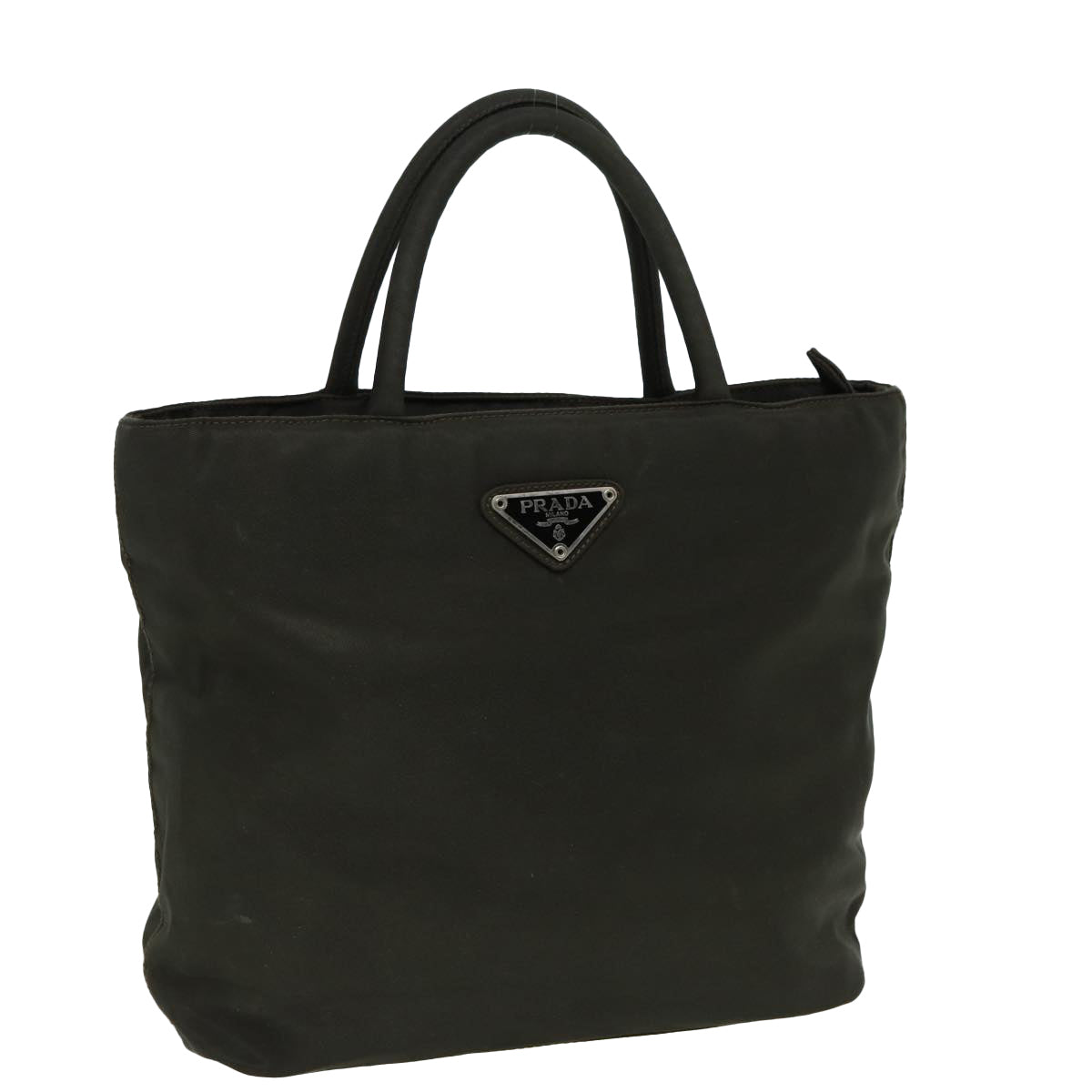 Luxury Prada Hand Bag Nylon Khaki  83693