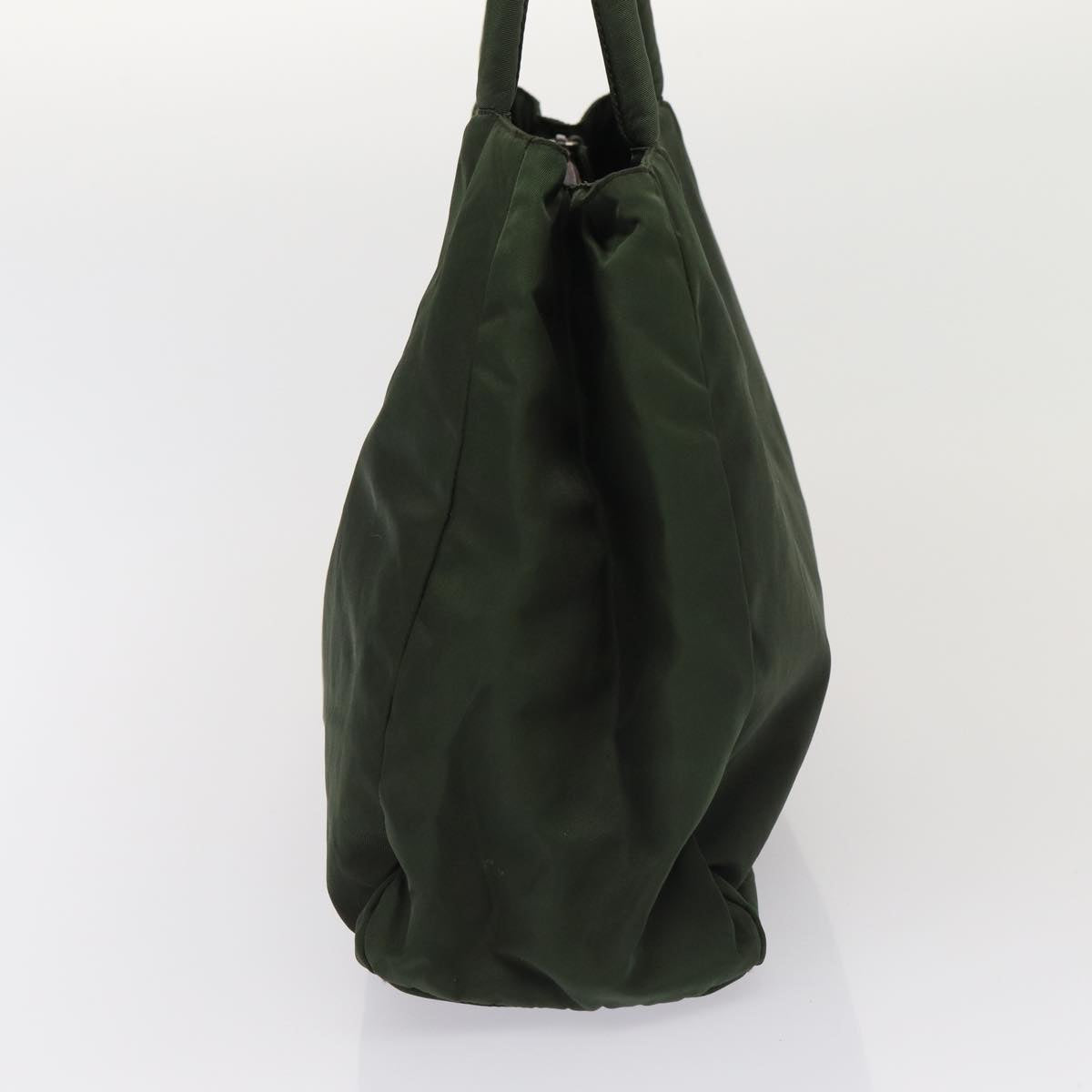 Luxury Prada Tote Bag Nylon Khaki  83695