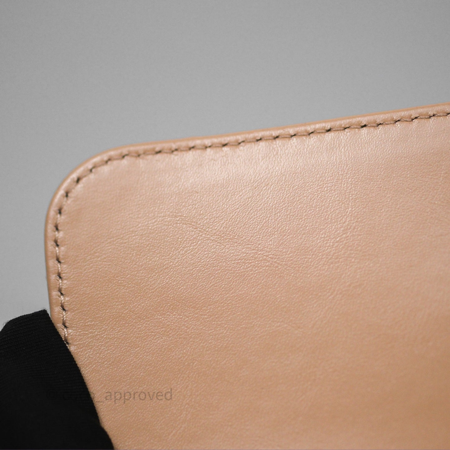 Chanel Quilted Mini Perfect Fit Adjustable Beige Calfskin Gold Hardware