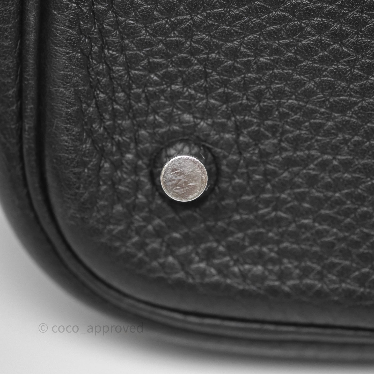 Hermès Picotin 22 Black Noir 89 Clemence Palladium Hardware
